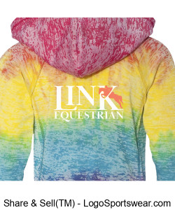 youth Tie-dye Sweatshirt Design Zoom